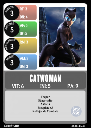 CATWOMAN-Frontal